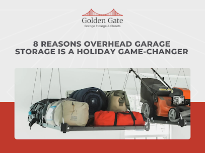 Unlock Holiday Space With Overhead Garage Storage Solutions