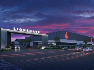 Gilbane Celebrates Groundbreaking of Lionsgate Studio, a 300,000-SF Film & TV Studio in Newark, NJ