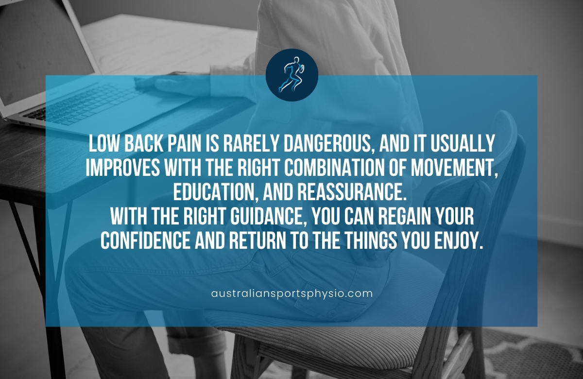 Preston Physio | Managing Low Back Pain